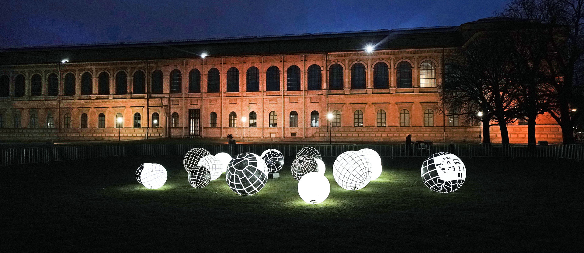 Light show in the heart of Schwabing