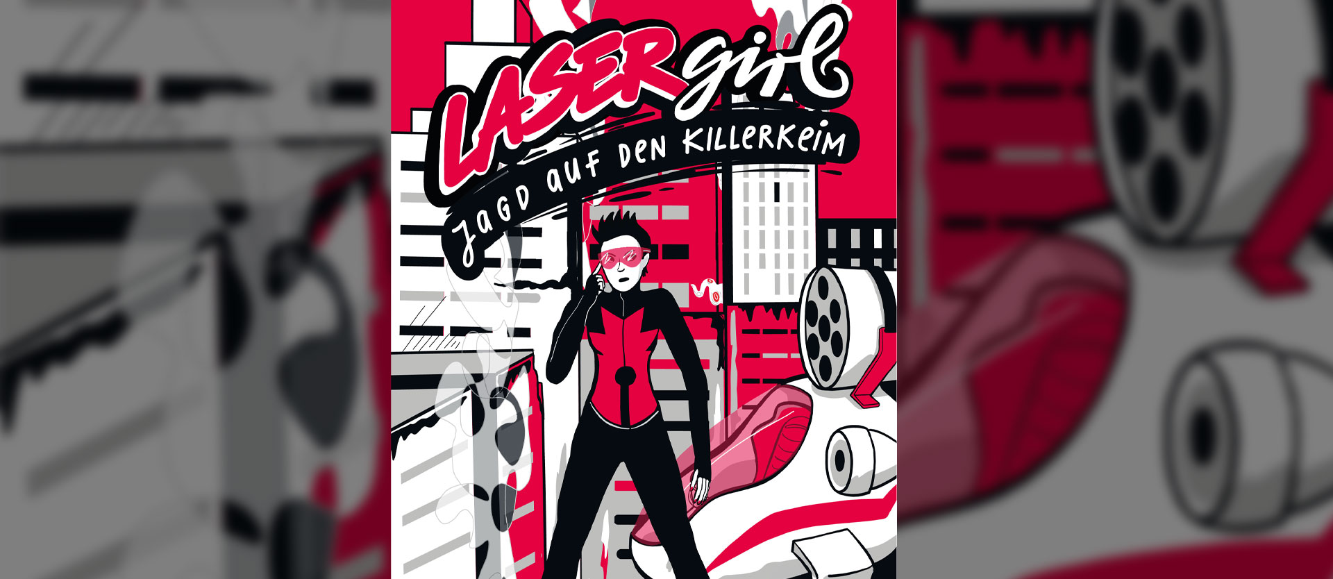 Lasergirl against the killer germ